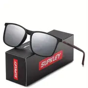 SUPKLEY Sports Polarized For Men, Comfortable Lightweight Protective UV Protection, Ideal choice for Gifts