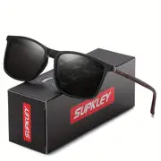 SUPKLEY Sports Polarized For Men, Comfortable Lightweight Protective UV Protection, Ideal choice for Gifts