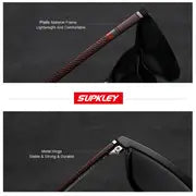 SUPKLEY Sports Polarized For Men, Comfortable Lightweight Protective UV Protection, Ideal choice for Gifts